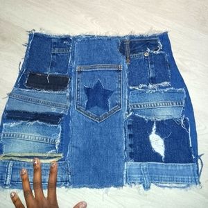 My ☆SJ☆ Patchwork Skirt